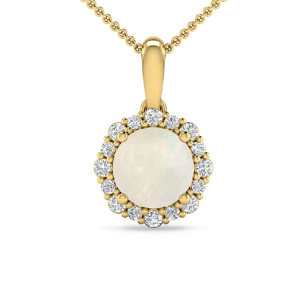 Yellow Gold - Opal