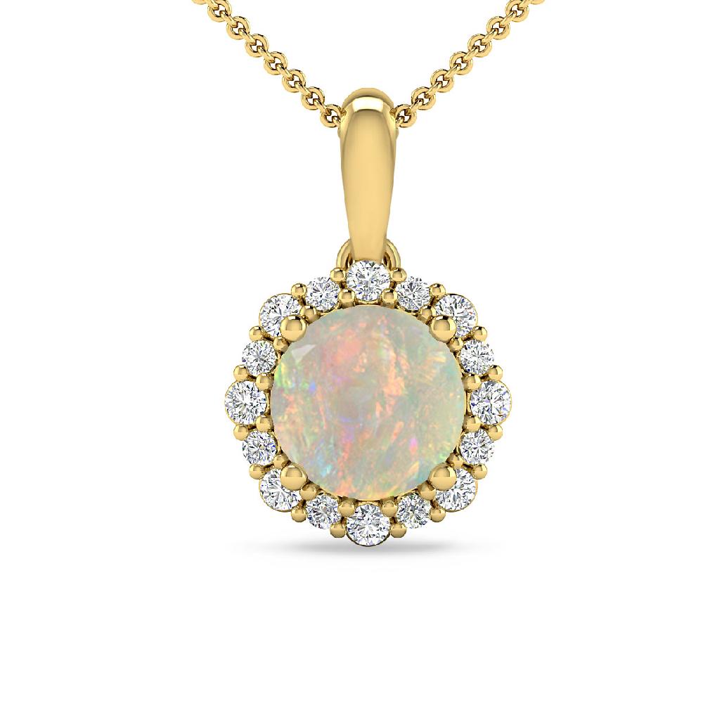 Yellow Gold - Opal