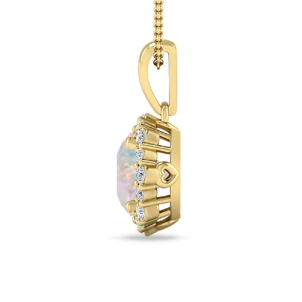 Yellow Gold - Opal