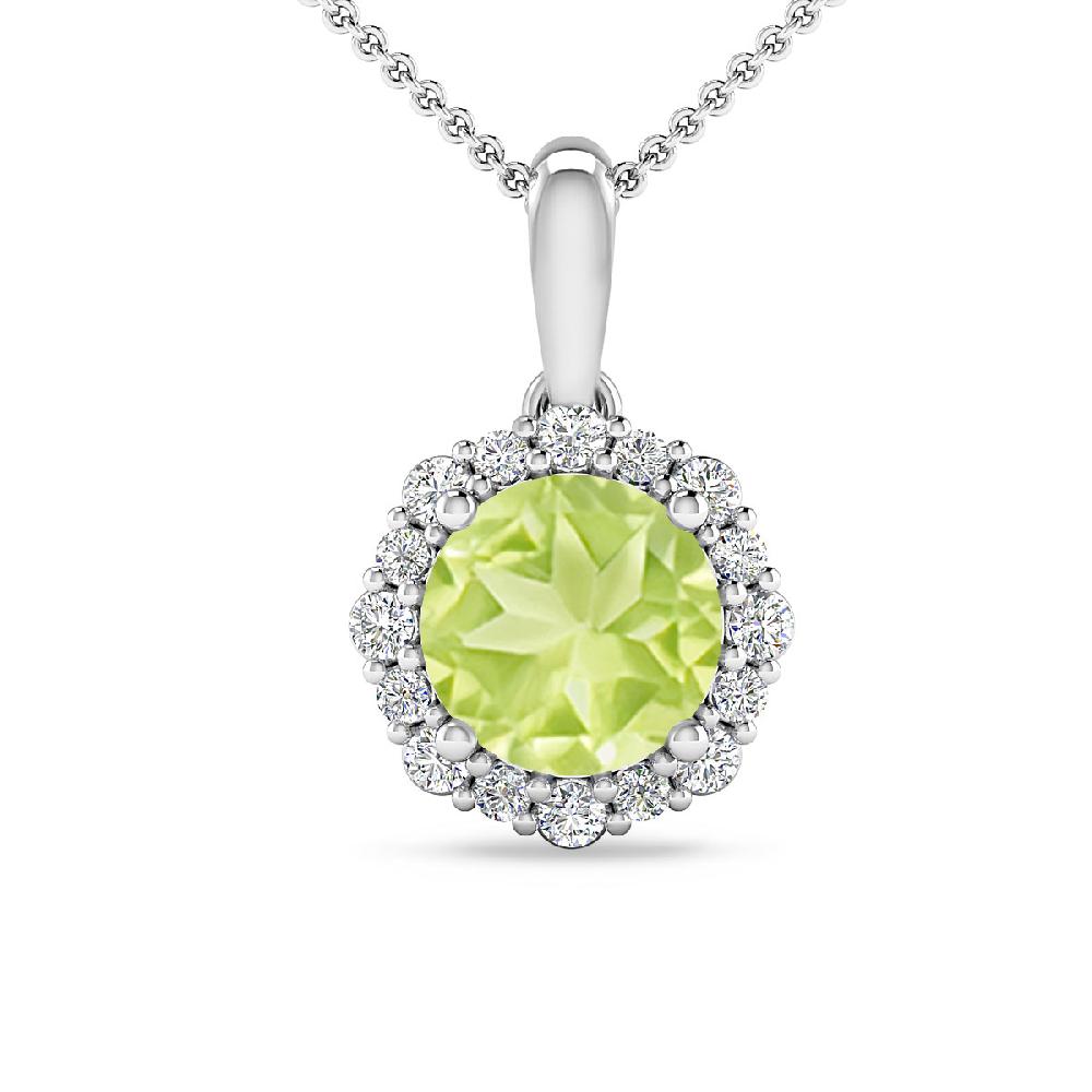 White Gold - Peridot