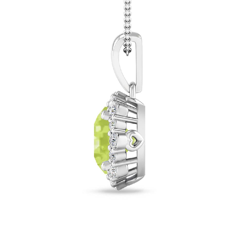 White Gold - Peridot