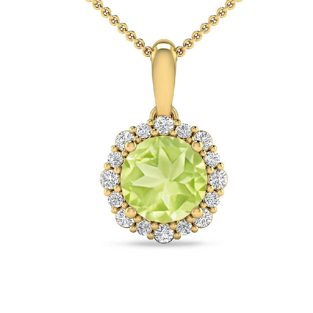 Yellow Gold - Peridot