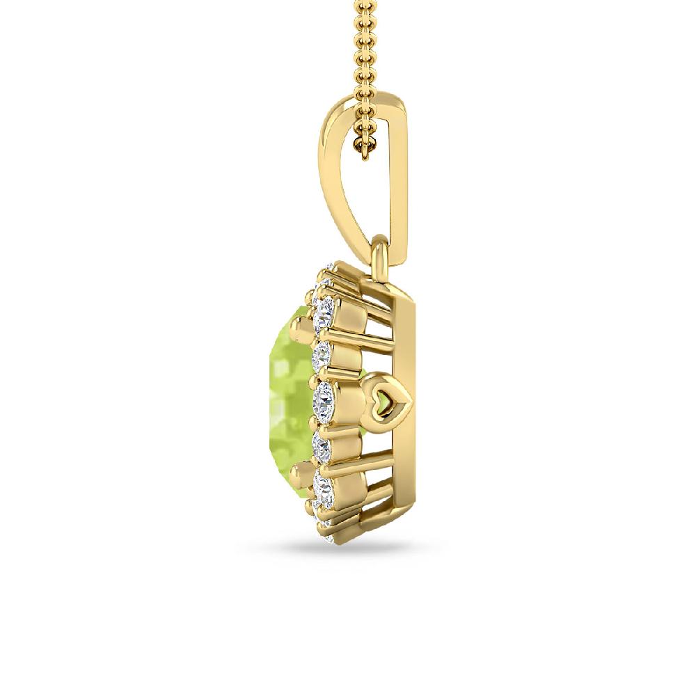 Yellow Gold - Peridot