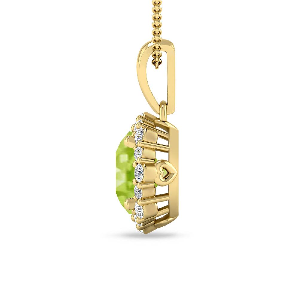 Yellow Gold - Peridot