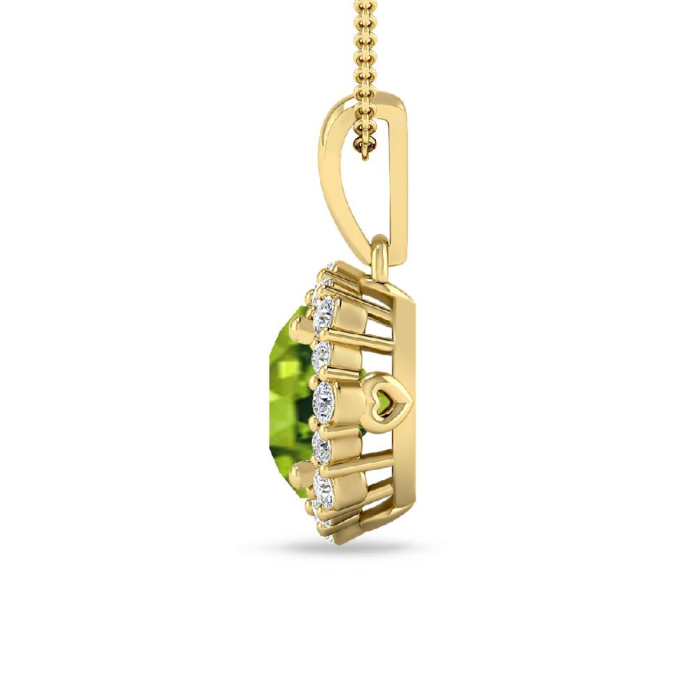 Yellow Gold - Peridot