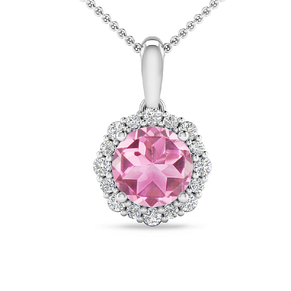 White Gold - Pink Tourmaline