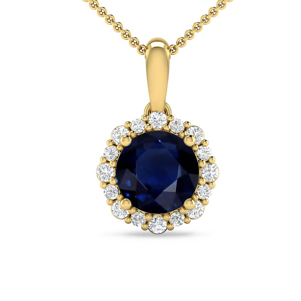 Yellow Gold - Sapphire