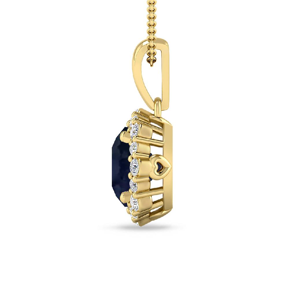 Yellow Gold - Sapphire