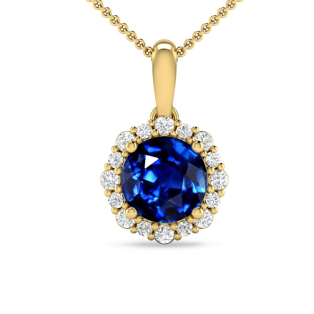 Yellow Gold - Sapphire