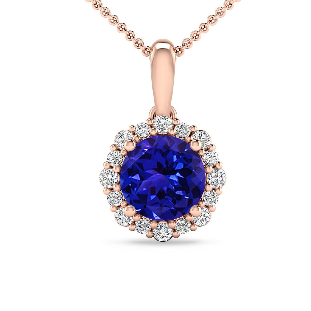 Rose Gold - Tanzanite