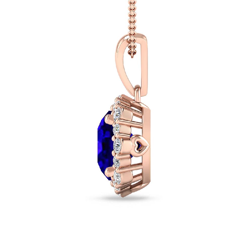 Rose Gold - Tanzanite