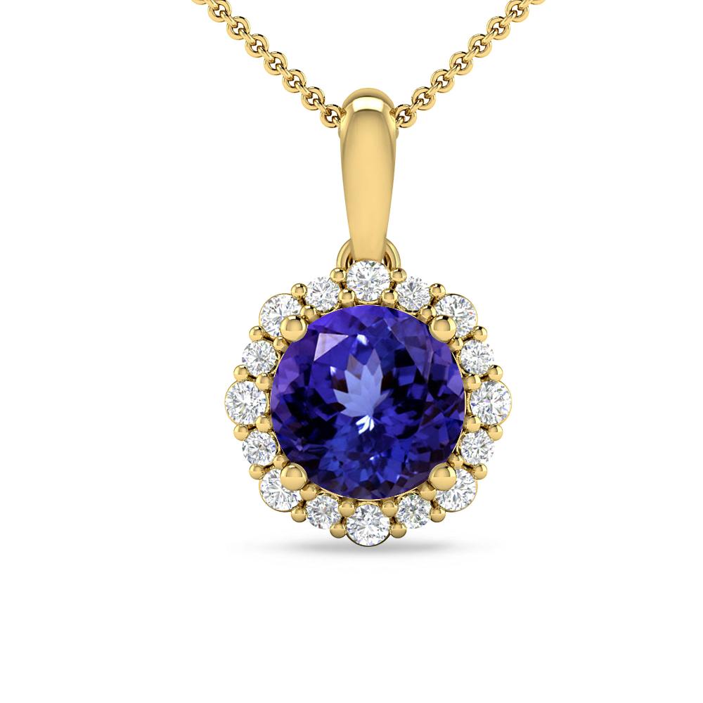 Yellow Gold - Tanzanite