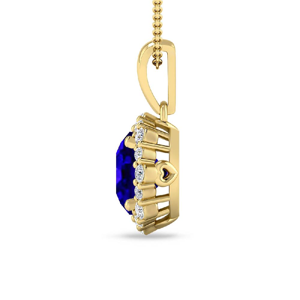 Yellow Gold - Tanzanite