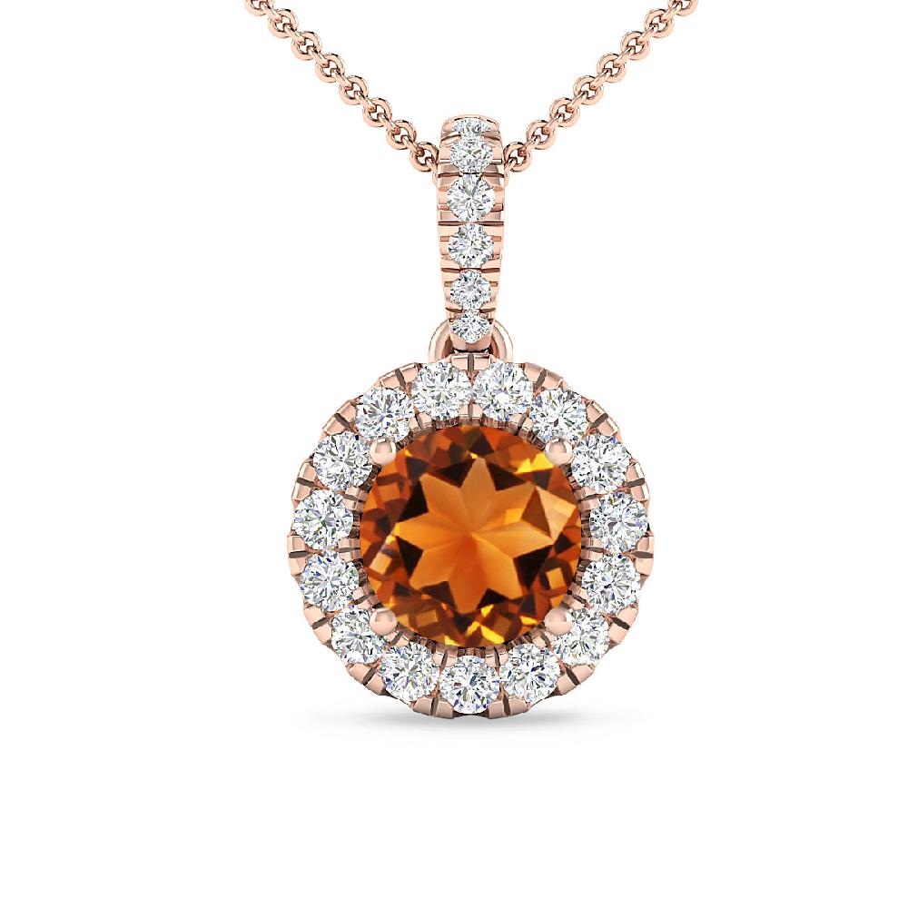 Rose Gold - Citrine