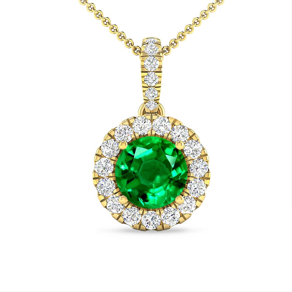 Yellow Gold - Emerald