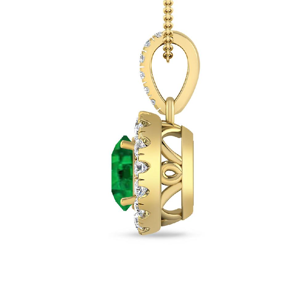 Yellow Gold - Emerald