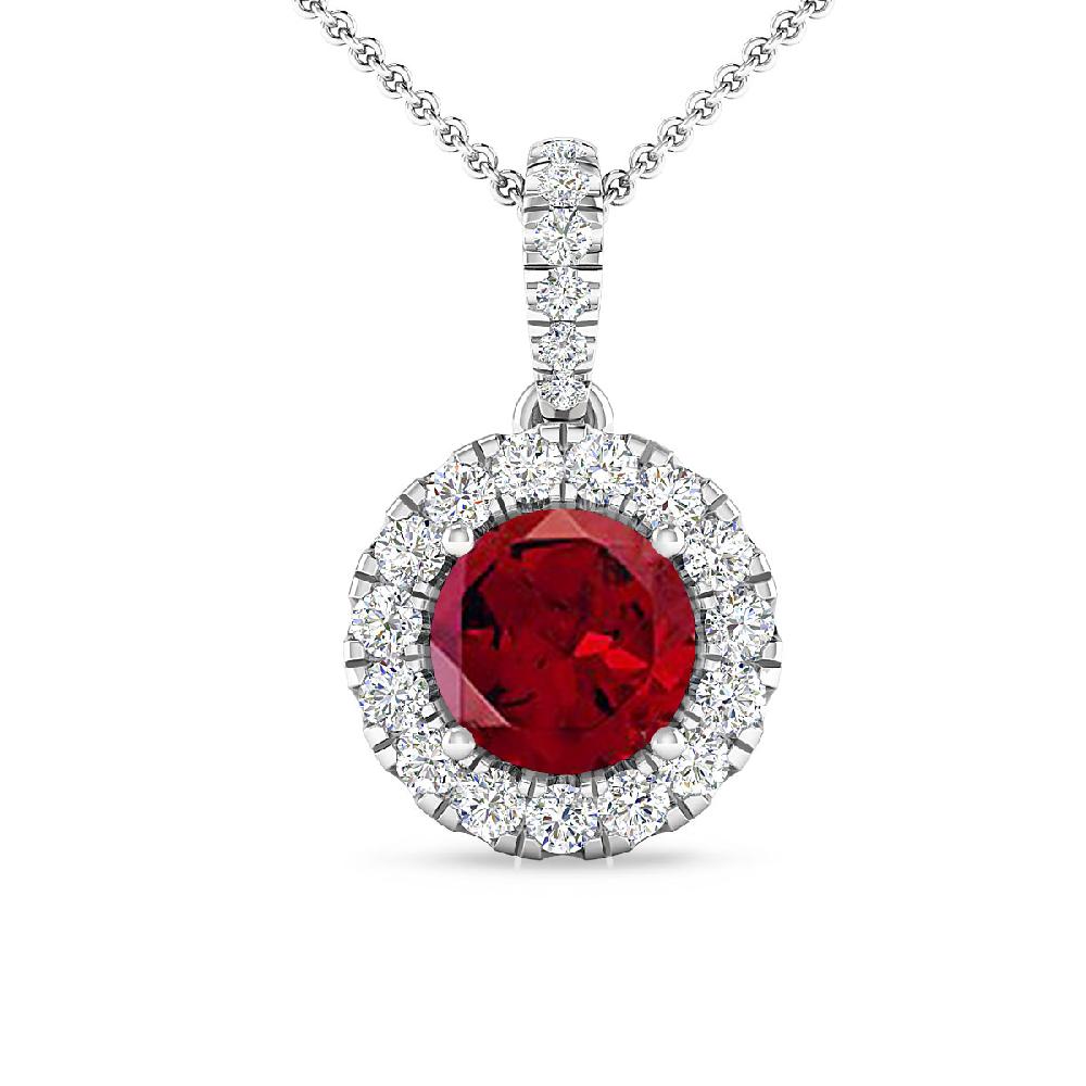 White Gold - Garnet