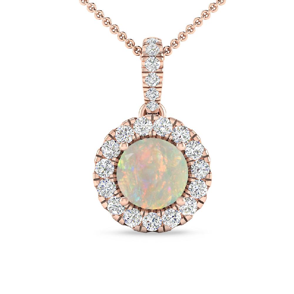 Rose Gold - Opal