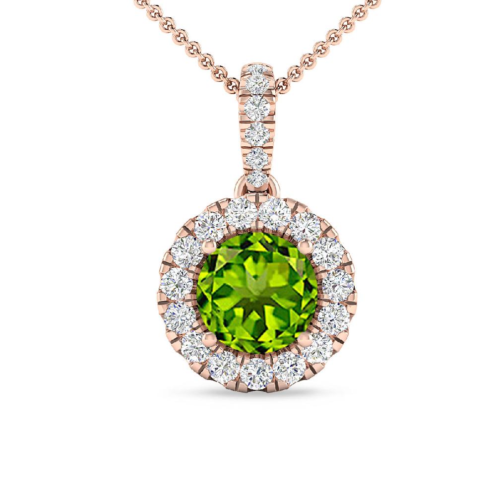 Rose Gold - Peridot