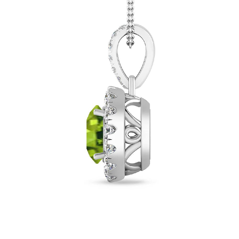 White Gold - Peridot