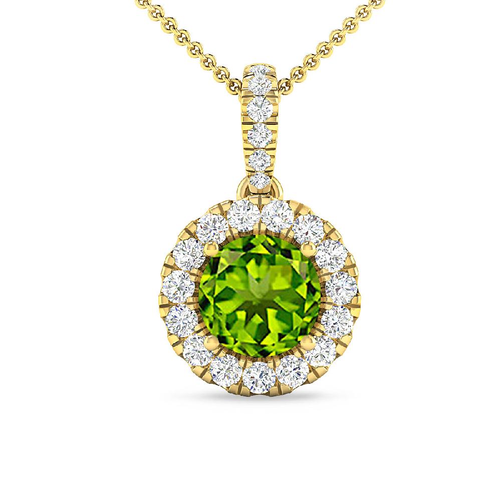 Yellow Gold - Peridot