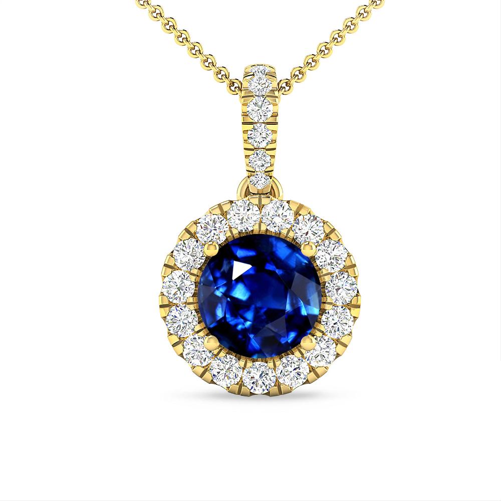 Yellow Gold - Sapphire