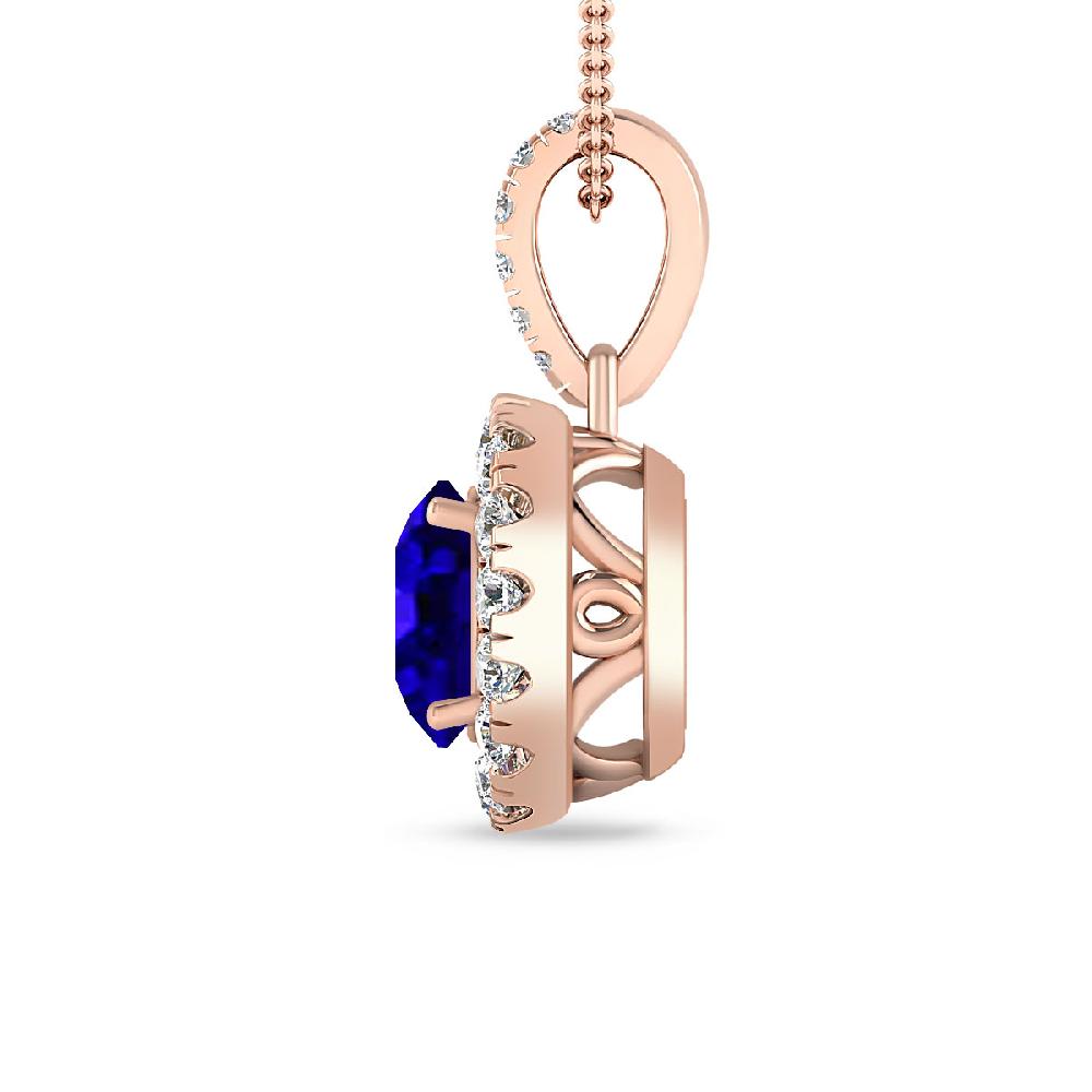 Rose Gold - Tanzanite