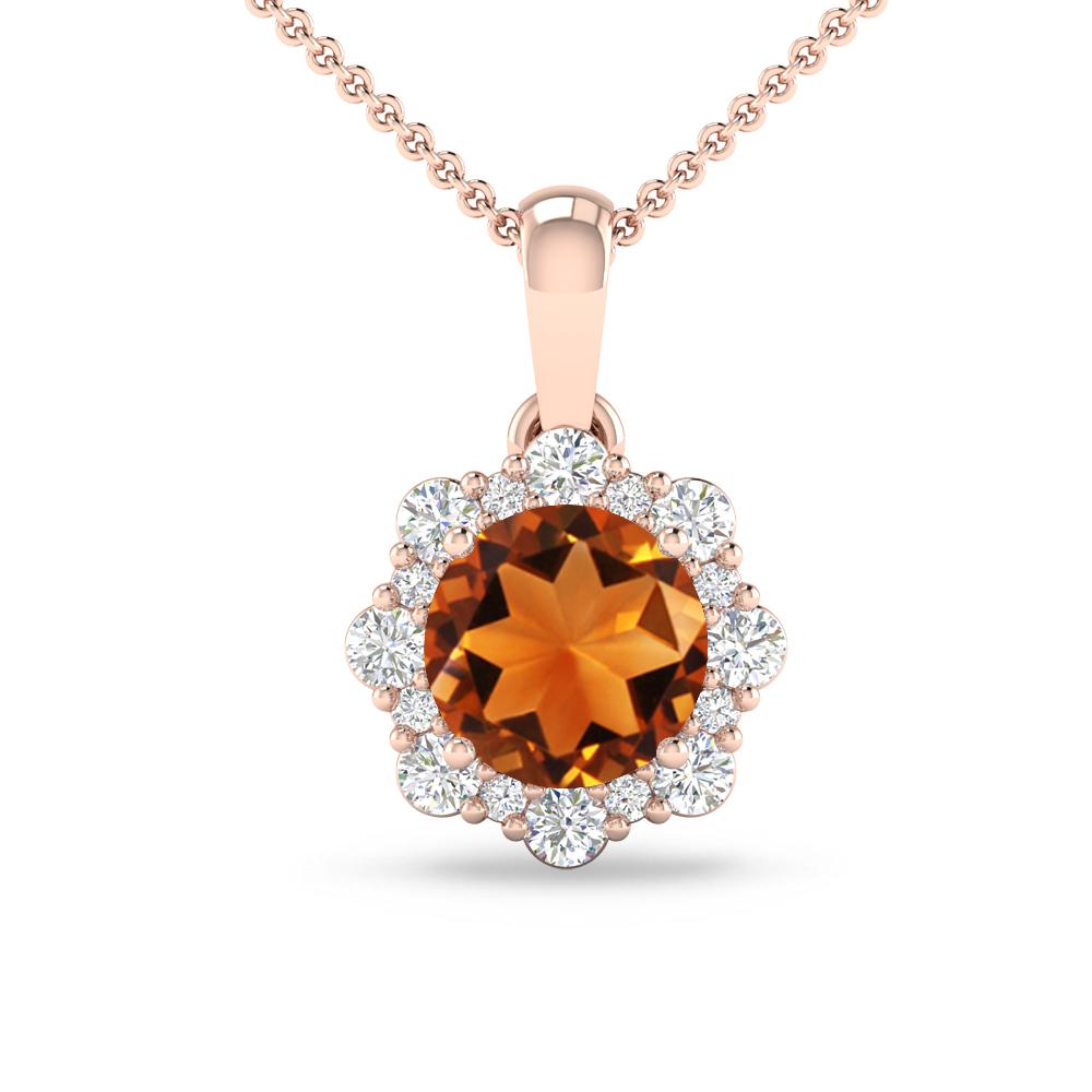 Rose Gold - Citrine