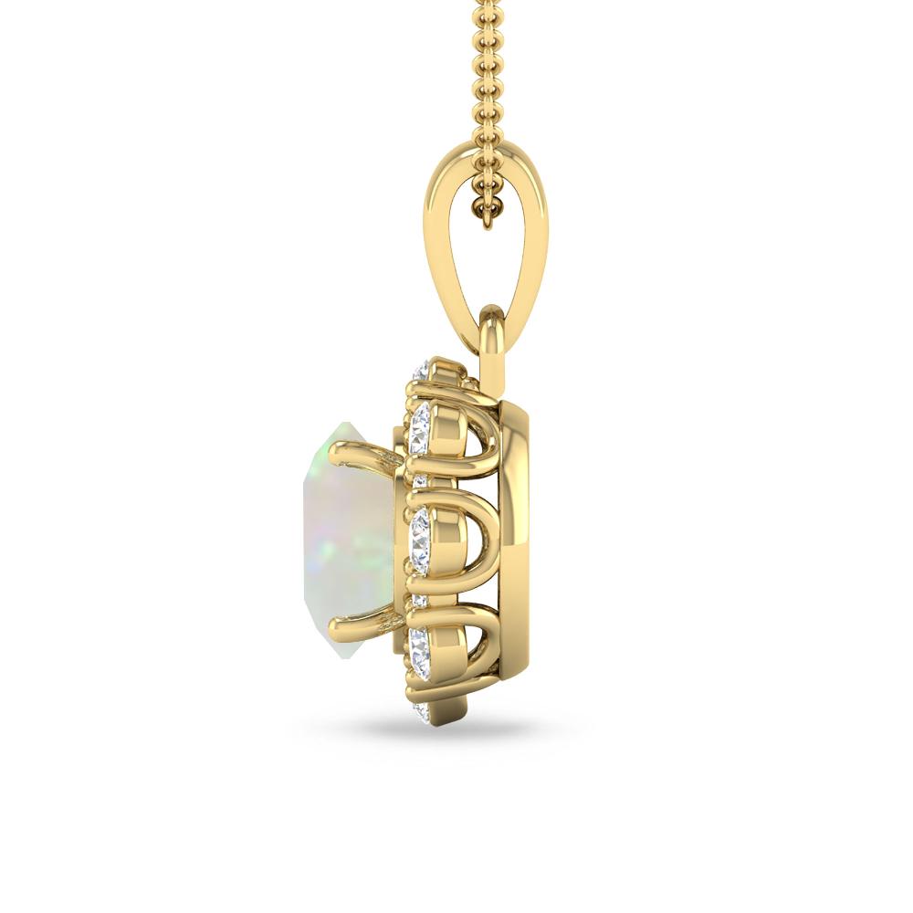 Yellow Gold - Opal