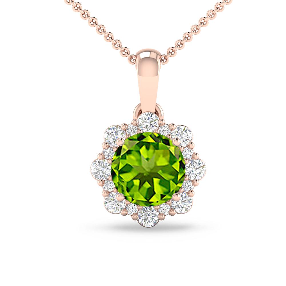 Rose Gold - Peridot