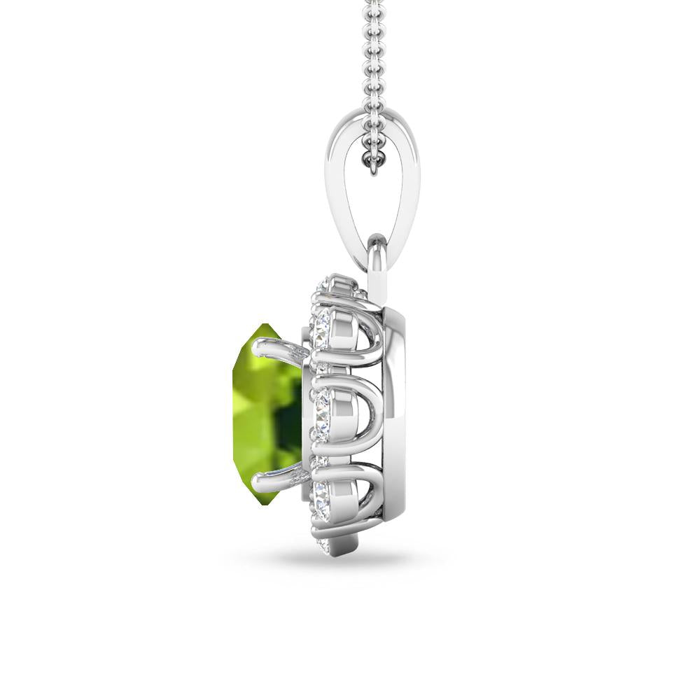 White Gold - Peridot