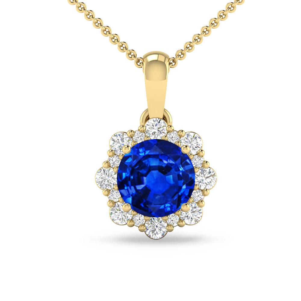 Yellow Gold - Sapphire