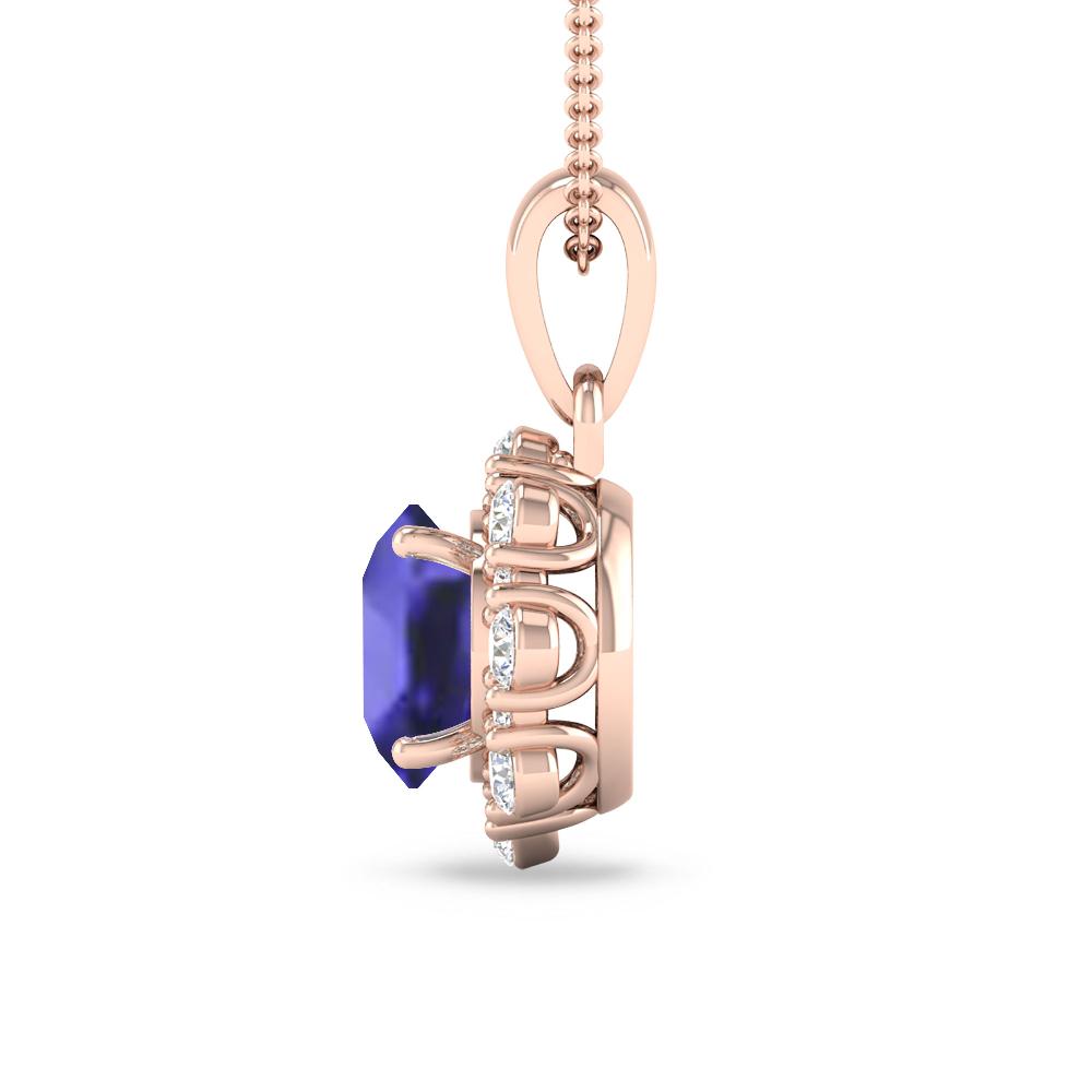 Rose Gold - Tanzanite