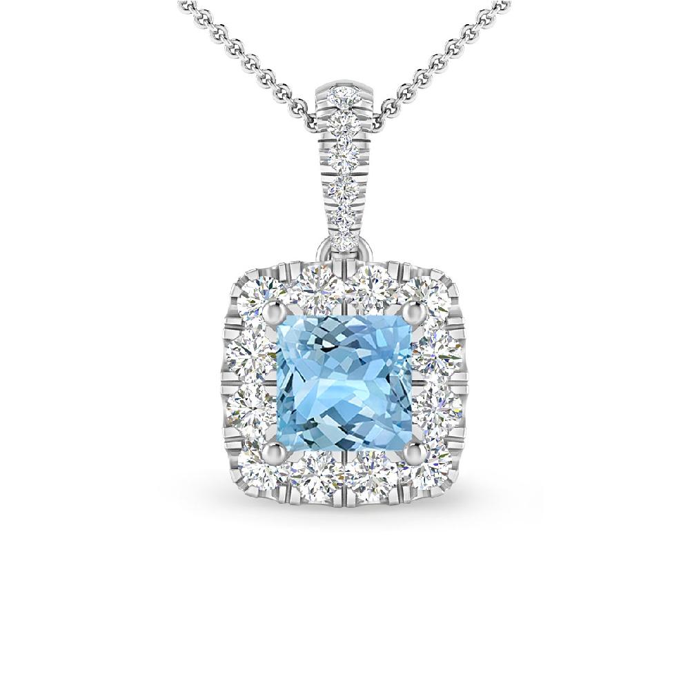 White Gold - Aquamarine