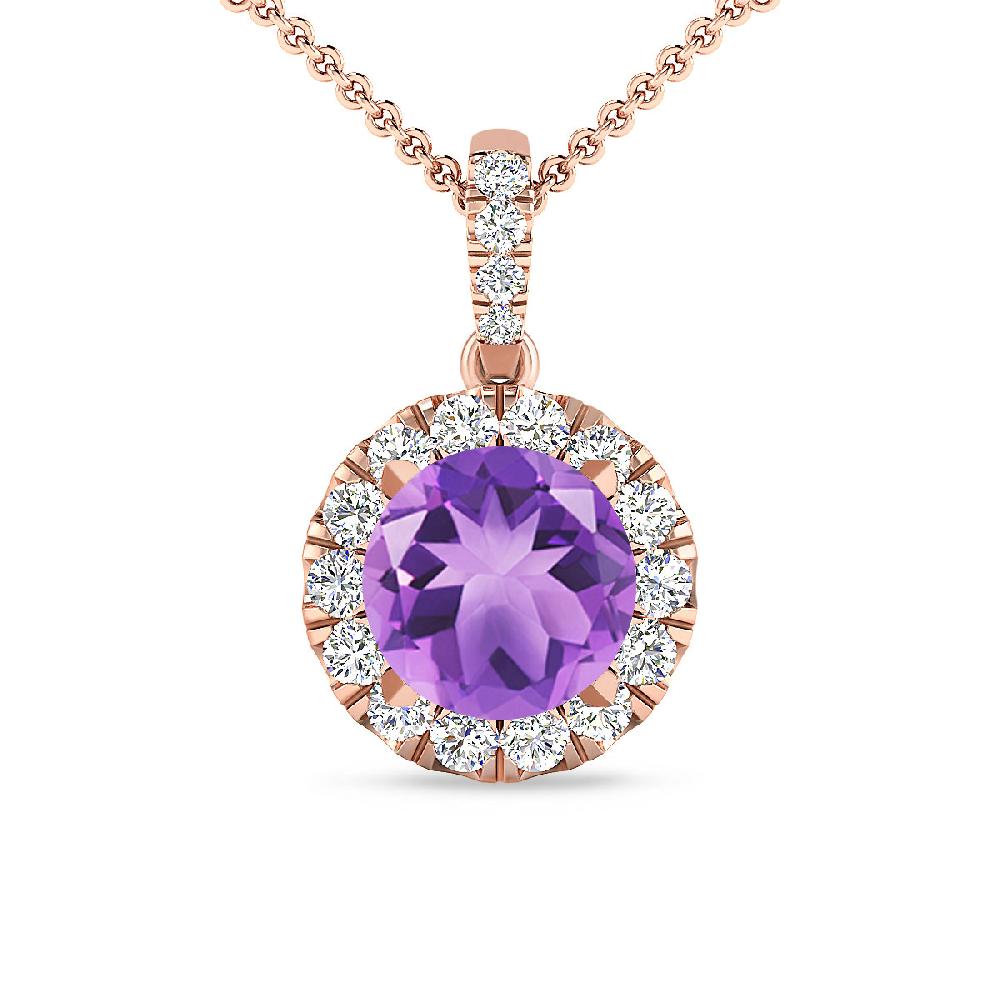 Rose Gold - Amethyst