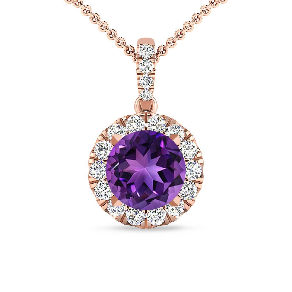 Rose Gold - Amethyst