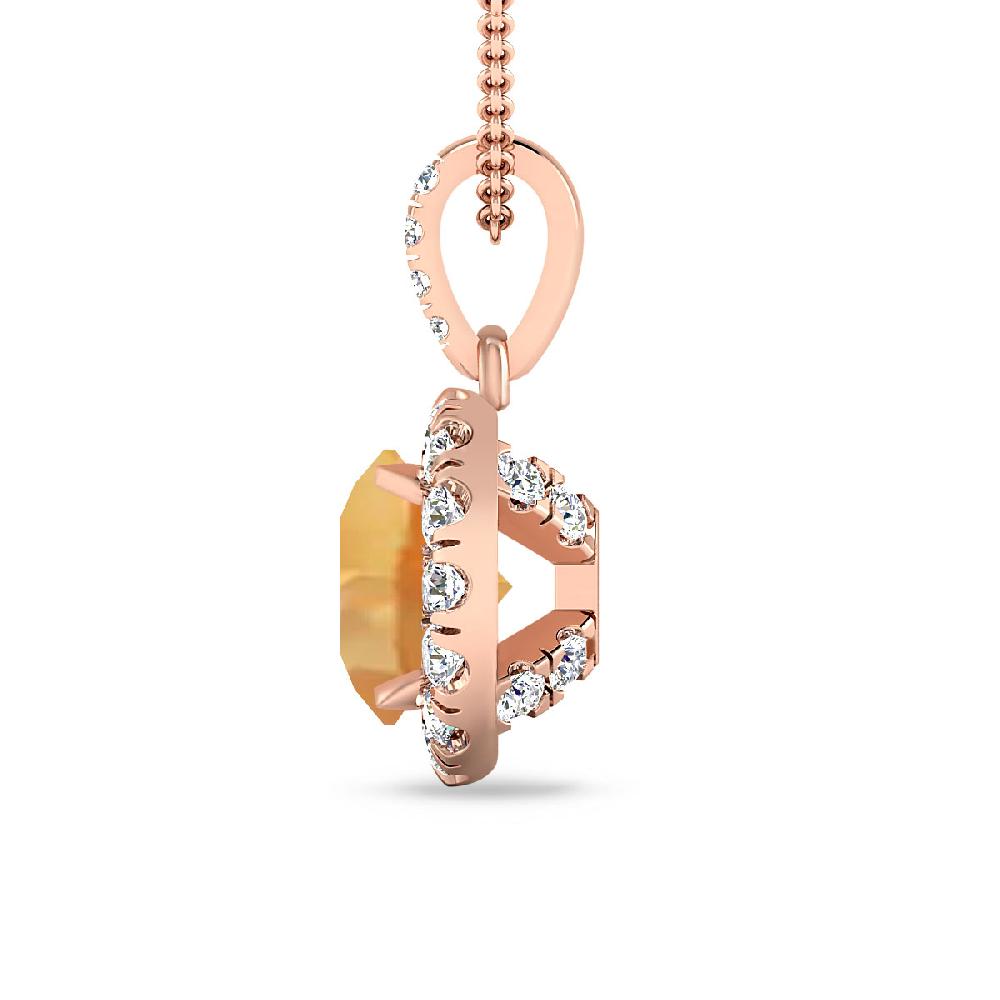 Rose Gold - Citrine