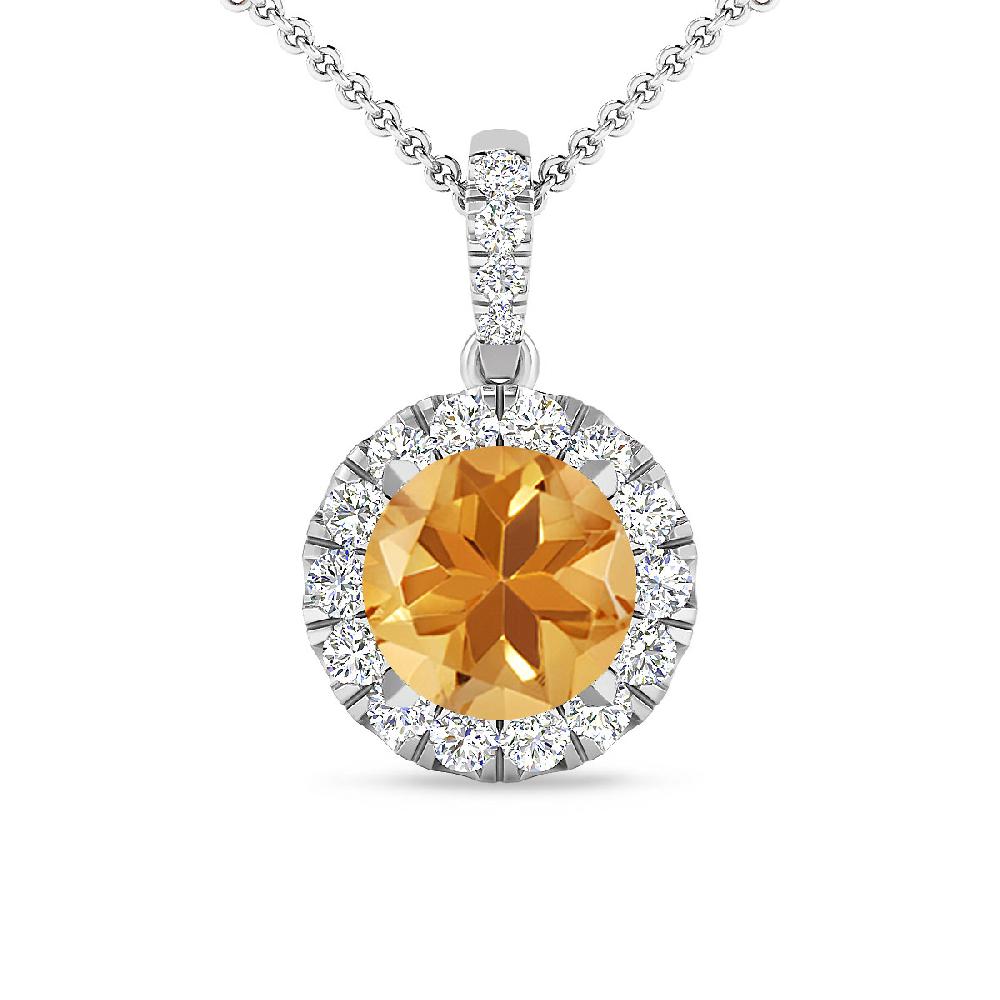 White Gold - Citrine