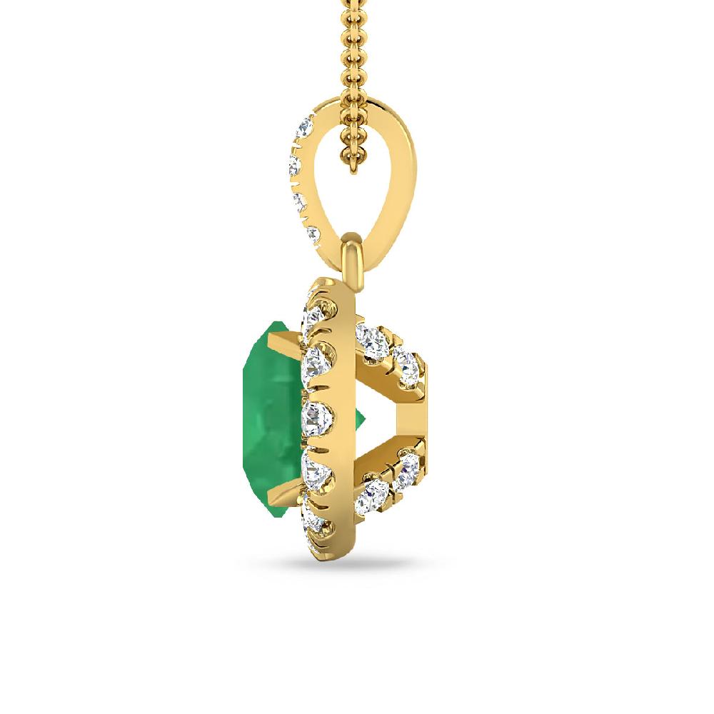 Yellow Gold - Emerald