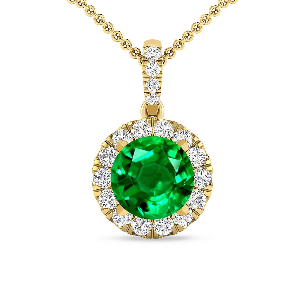 Yellow Gold - Emerald