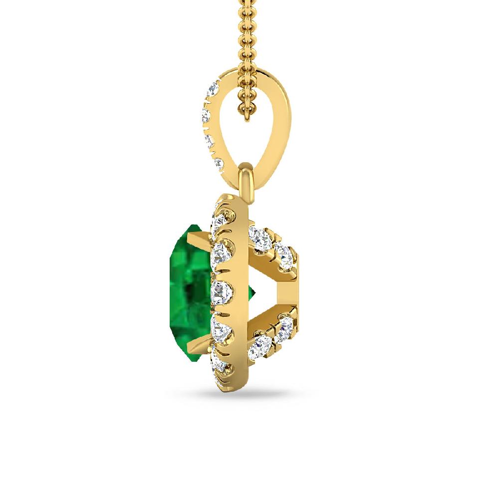 Yellow Gold - Emerald