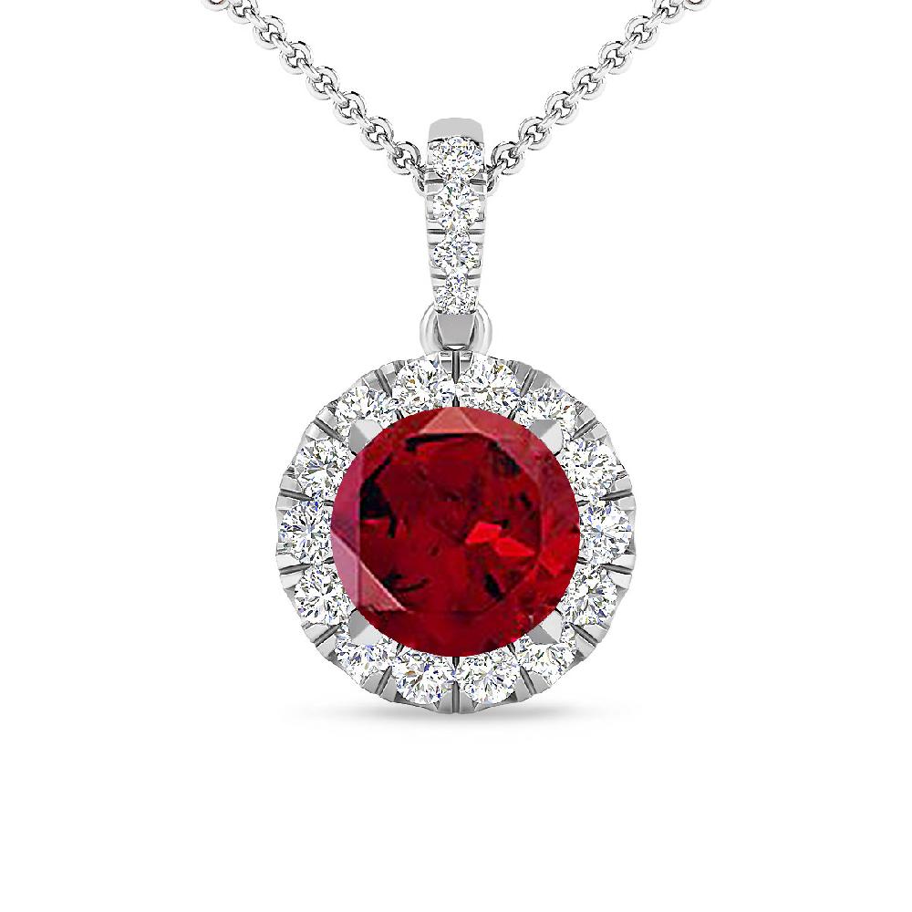 White Gold - Garnet