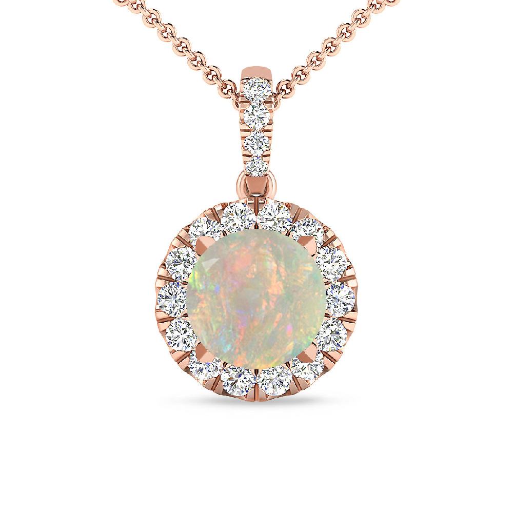 Rose Gold - Opal