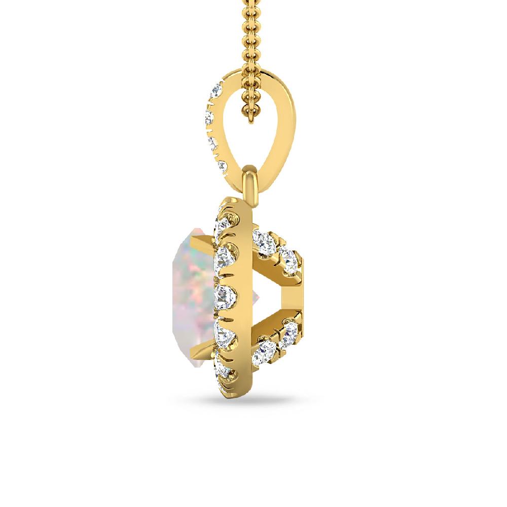 Yellow Gold - Opal