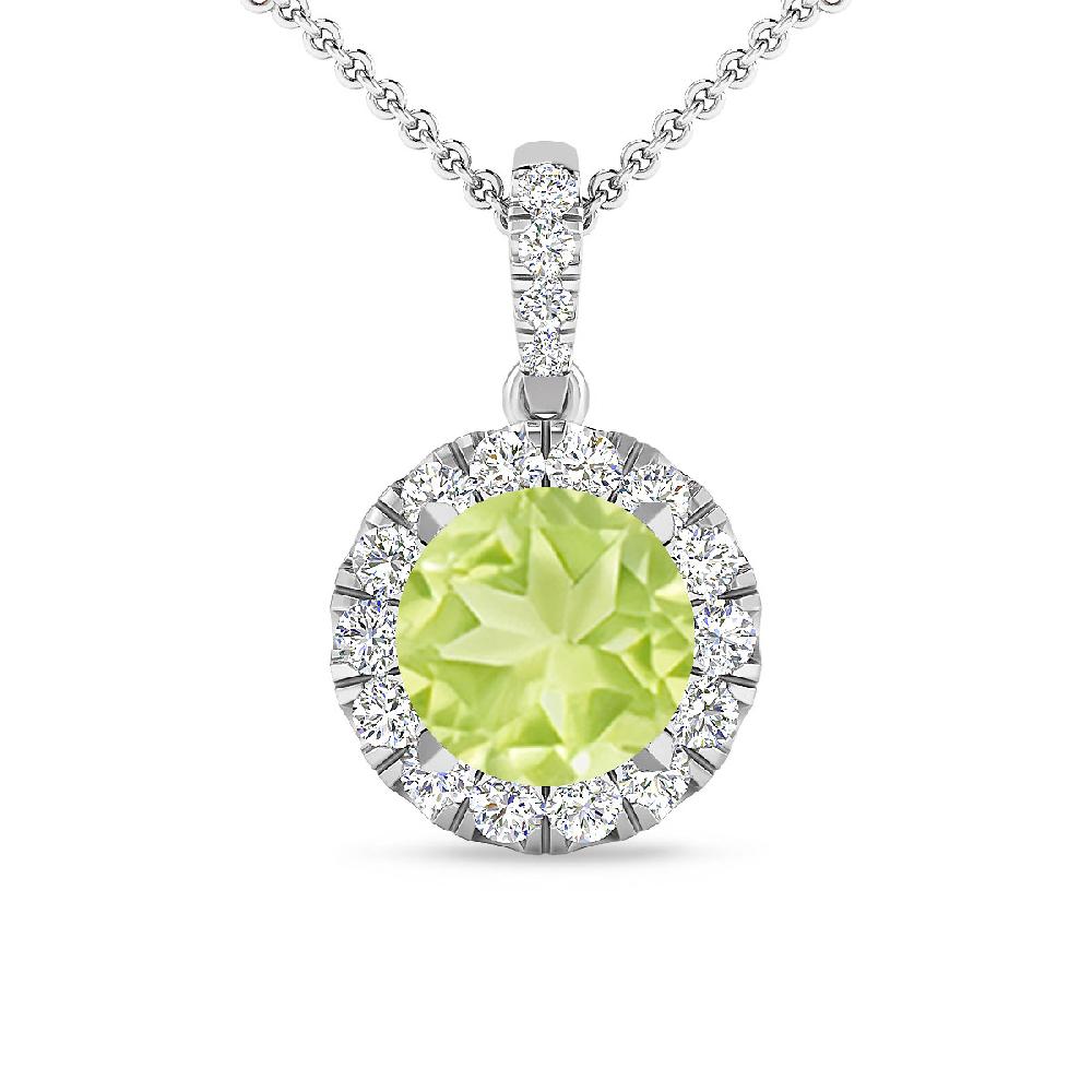 White Gold - Peridot