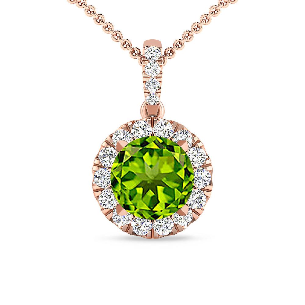 Rose Gold - Peridot