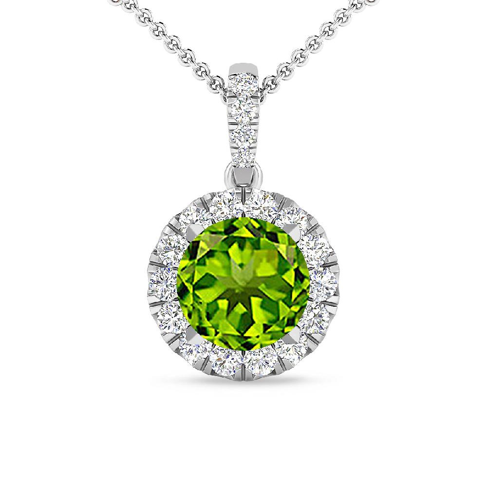 White Gold - Peridot