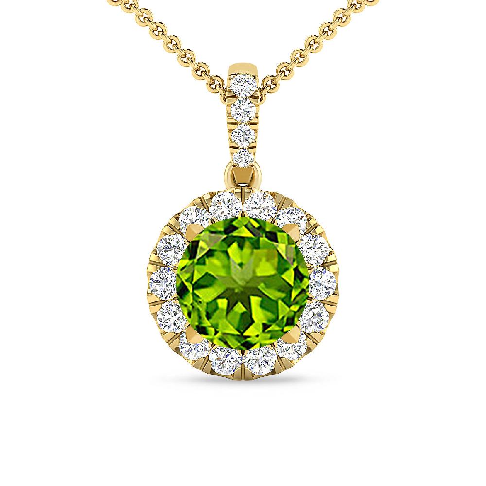 Yellow Gold - Peridot