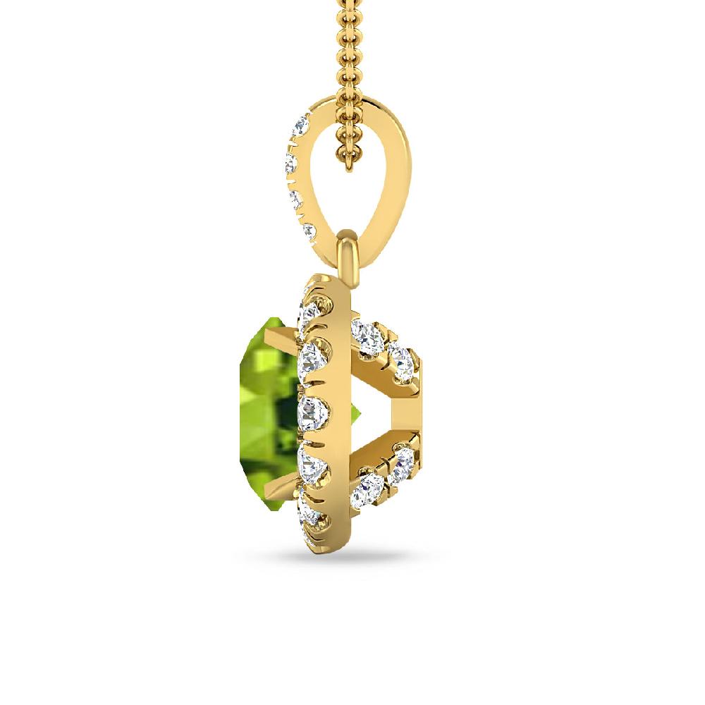 Yellow Gold - Peridot