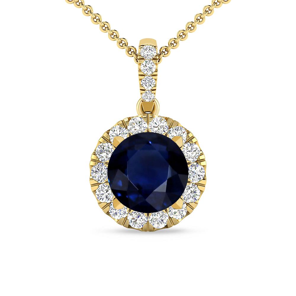 Yellow Gold - Sapphire